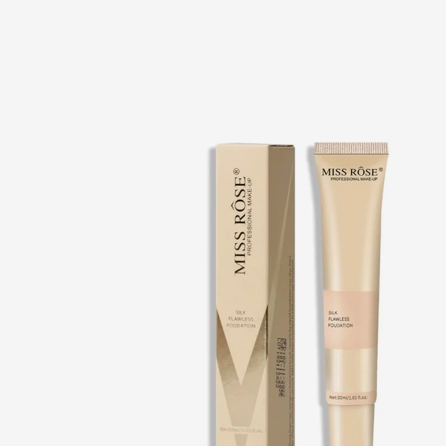 Miss Rose - Silk Flawless Foundation - 30Ml - Image 1