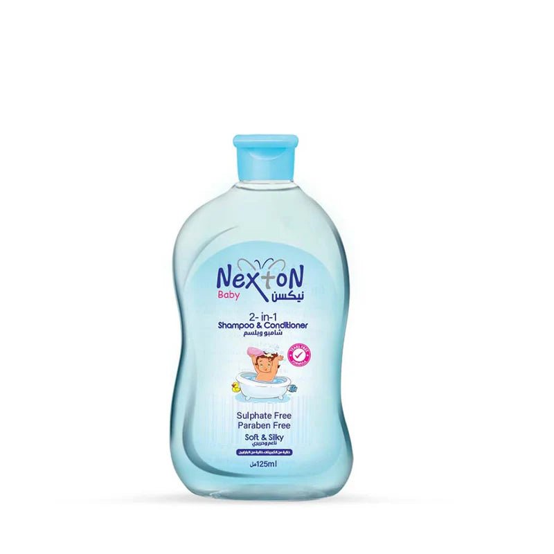 NextonBabyShampoo-2in1-125ml.jpg Nexton - Baby Shampoo - 2 in 1 - 125ml - Image 1