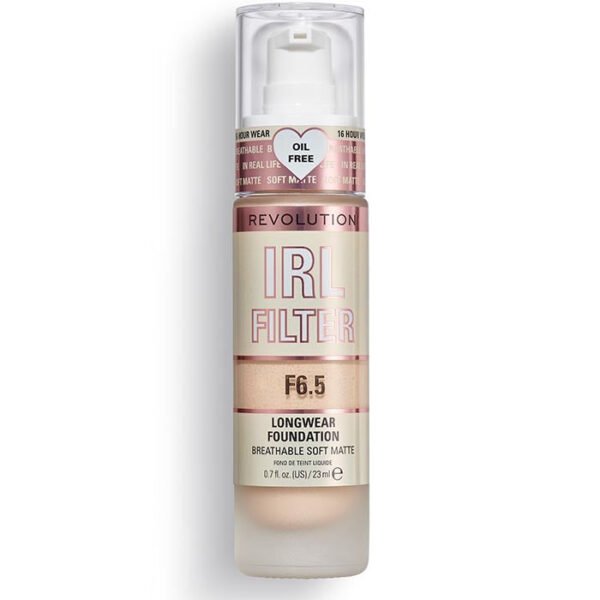 Makeup Revolution IRL Filter Longwear Foundation F6.5